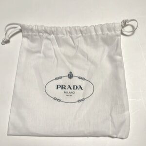 Prada Drawstring White Bag * NEW *